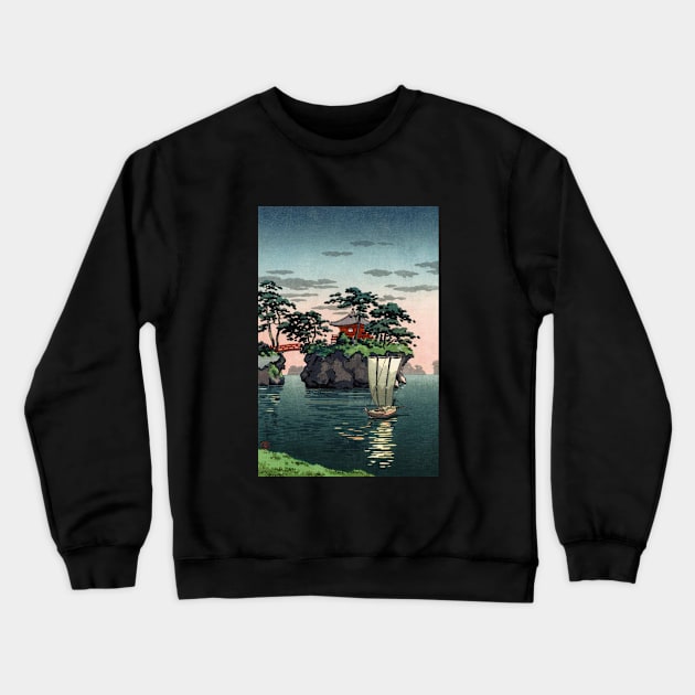 Matsushima by Tsuchiya Koitsu Crewneck Sweatshirt by Takeda_Art